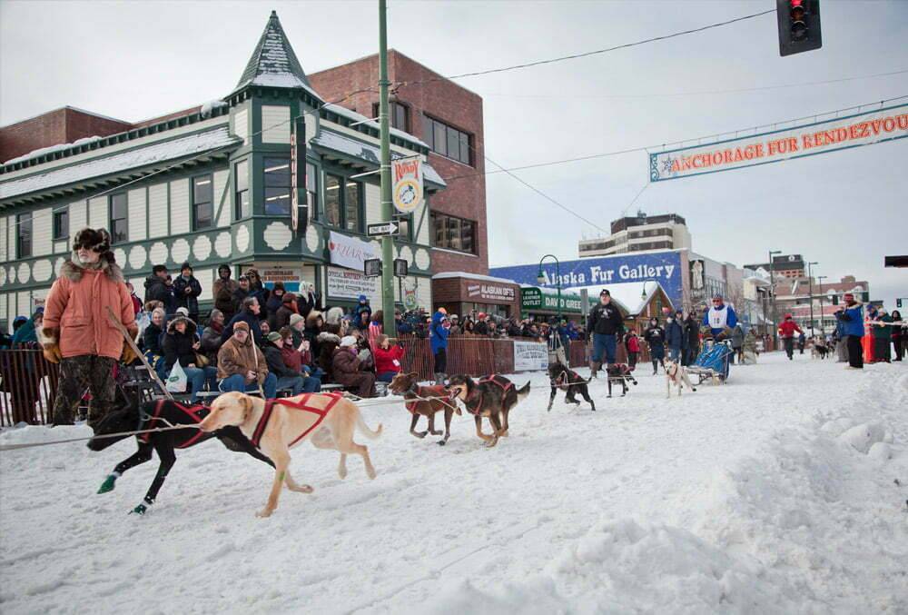 Fur Rendezvous Winter Festival in Anchorage, Alaska