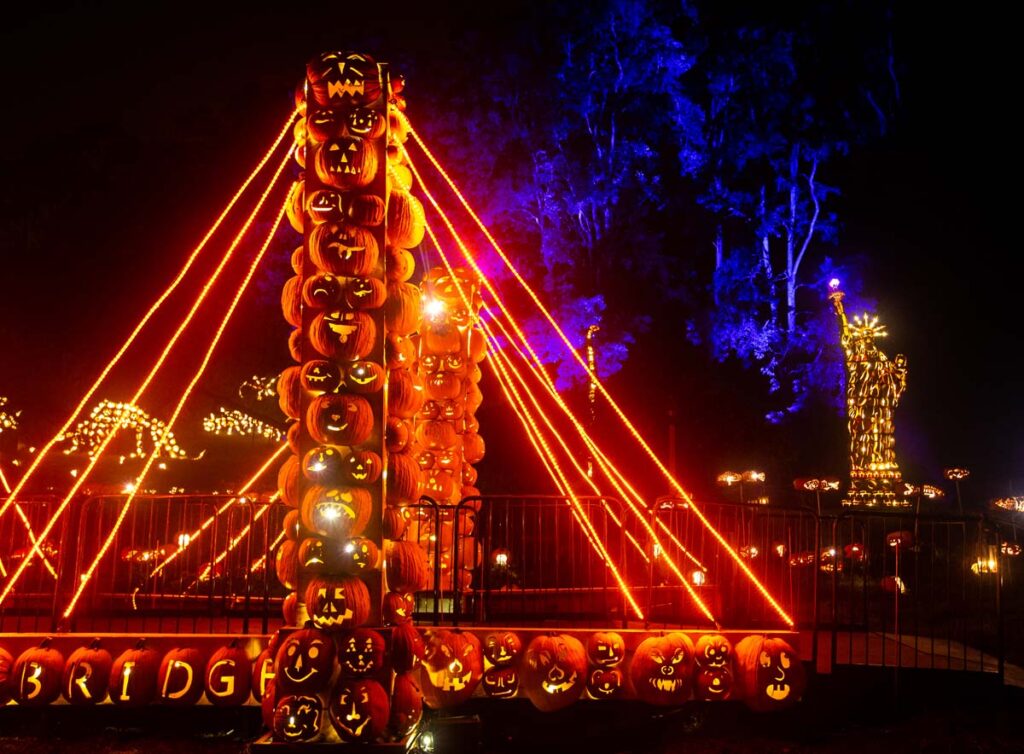 The Great Jack O'Lantern Blaze in Westchester County, New York
